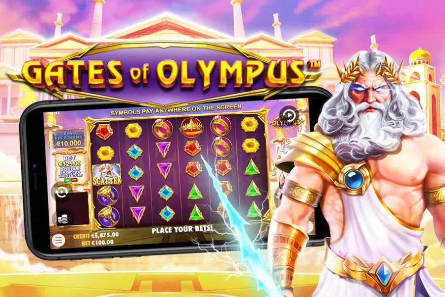 Gates of Olympus на телефоні